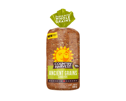 Country Harvest Ancient Bran Bread - 600g