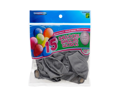 Ballons à effet métallisé 20un - Pqt 20/12po