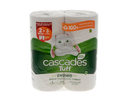 Strong Paper Towel, 2 Pack - 2 Rollsx160 sheets