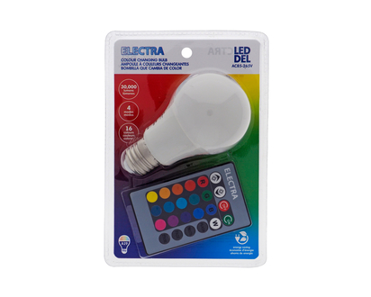LED Color Changing Lamp w/ Remote cont