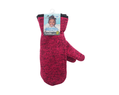 True North Ladies Knitted Mittens - 24CM L