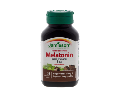 JAMIESON Xtra STR Melatonin 5mg, 35Pk - 35ct,5mg