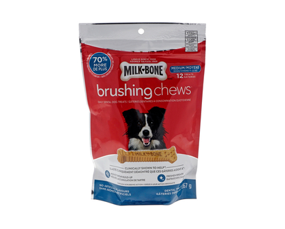 Brushing Chews Med Dog Treats - 267g