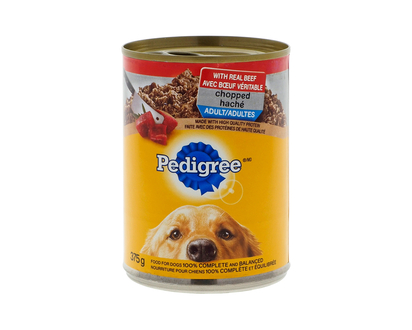 Pedigree Wet Chopped Beef - 375 g