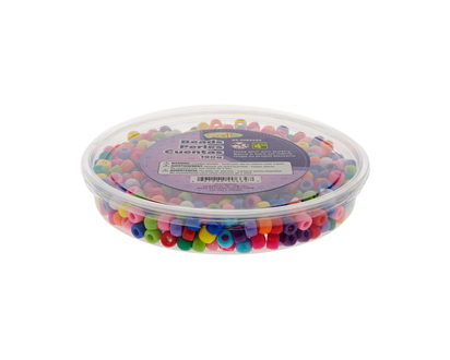 Jumbo Craft Plastic Beads In Assorted