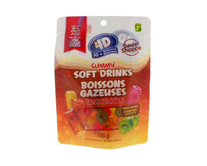 Soft Drink Can Shape Gummy - 100g