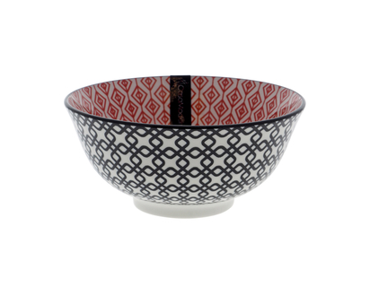 Bowl with Contrasting Decals - 17oz/500ml