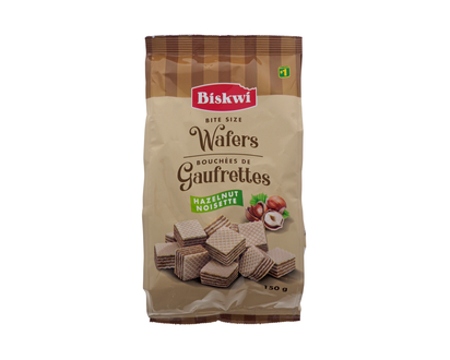 BISKWI Wafer with hazelnut Cream Flavour - 150g