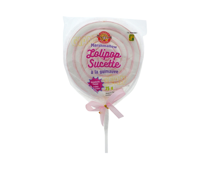 Giant Flavored Marshmallow Lollipop