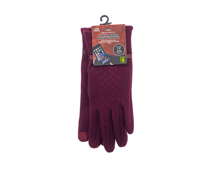 Ladies Jersey Touchscreen Gloves - 23.5 CM