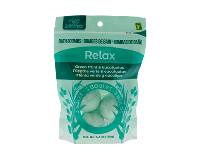 Scented Bath Bomb, 3pc