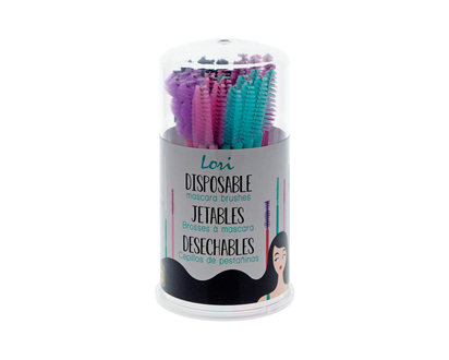 Eye Brow Brush In Case In Display, 35pc - 35ct