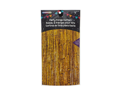 Party Foil Fringe Curtain Backdrop - 3x8ft