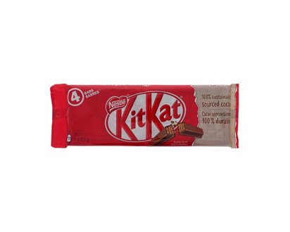 KIT KAT 4 FINGER Chocolate Bar, 4 Pack - 4 Pk x 45g