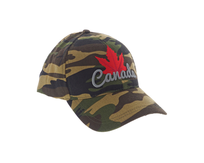Canada Souvenir Embossed Camo Print