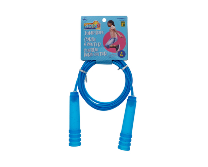 Assorted Plastic Jump Rope W/ Handles - 7'