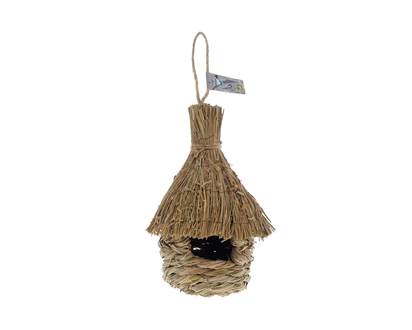 Assorted Straw Braided Bird House - Assorted