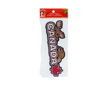 Canada aimant caoutchouc - 16.6cmx6mm-4mm