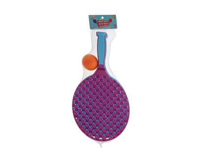 Raquettes de tennis a/balle mousse, 2pc - Pqt 2