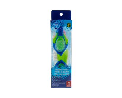 Colorful Youth Swim Goggles In Case - 14cm