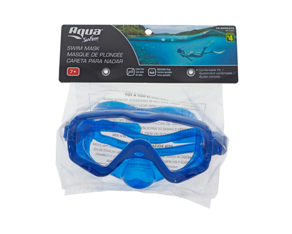 Two Toned Single Lens Youth Swim Mask - 15cm