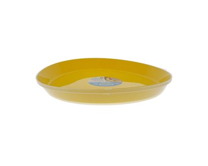 Round Plastic Platter With Clear Lid - 14"