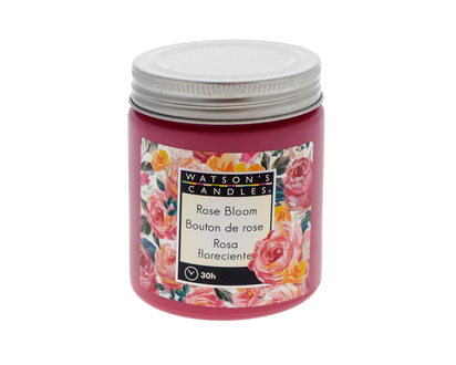 Scented Candle In Frosted Glass Jar - 7.7cmx9.5cm