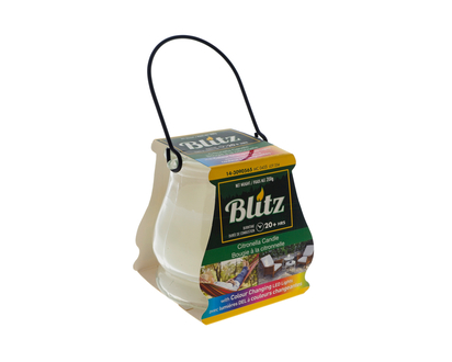 Color Changing Citronella In Lantern - 8.6cmx9.7cm