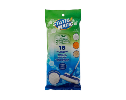 Wet Sweeping Cloths Fresh Scent, 18 Pack - 18pk