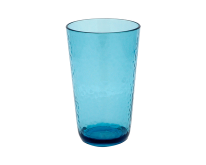 Hammered Look Plastic Tumbler - 400 ml/ 13.53 oz