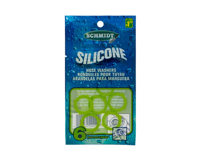 Rondelles en silicone pour tuyau, 6pc - 6 pqt