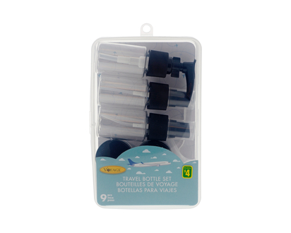 Travel Bottle Set In Plastic Case - 165g