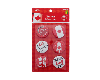 Canada Souvenir Buttons - 1.5"