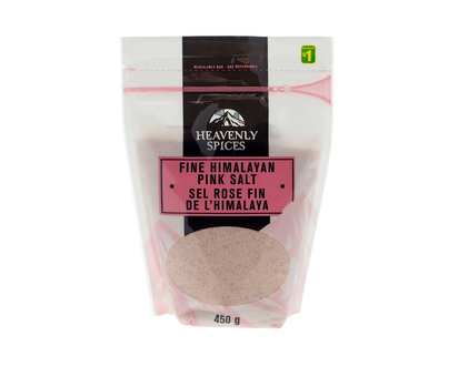 Fine Himalayan Pink Salt In Pouch - 450g