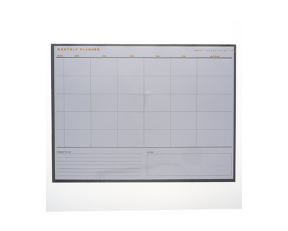 Undated Monthly Planner-English - 24 Sheets