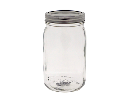 Wide mouth Glass Canning Jar - 1 L