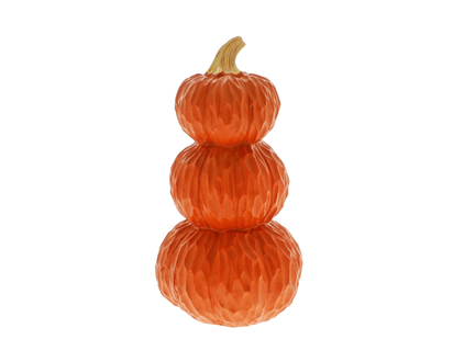 Thanksgiving-Polyresin Pumkin Tower - 21CM/ 0.68" H