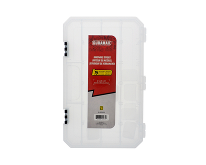 Clear Plastic Small Parts Bin Organizer - 36cmx22cmx4.2cm
