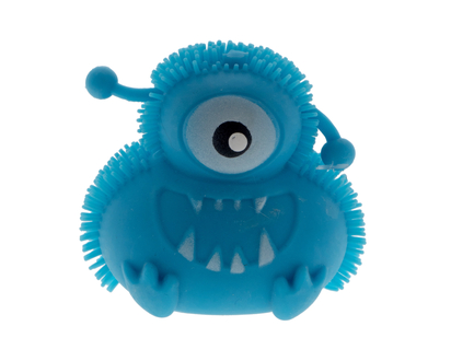Halloween-Squishy Monster With DEL - 6cm-7cm