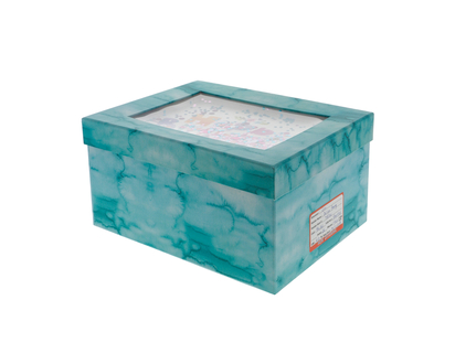 Large Gift Box W/Sequin - Large
