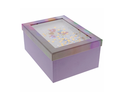 Medium Gift Boxes W/Sequin - Medium