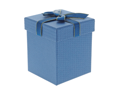 Medium Embossed Square Gift Box - Medium