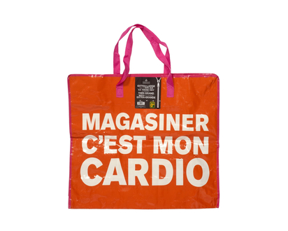 Grand sac laminé à fermeture éclair - Très grand