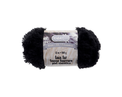 Faux Fur Knitting Yarn - 100 G