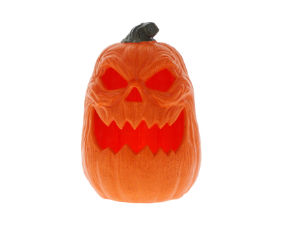 Halloween-Large Plastic Jack O' Lantern - 29cmx20cmx15cm