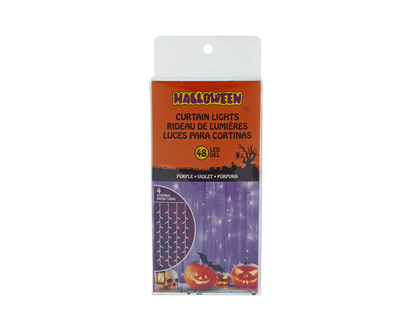 Halloween-DEL Lights Curtain - 60cm