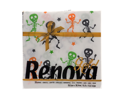 Halloween-Printed Dinner Napkins, 20pc - 20CT