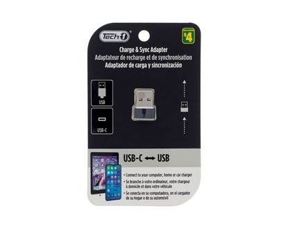 Adaptateur USB C femelle vers USB A mâle - 2X1.5X0.65 CM