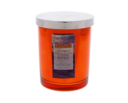 Scented Candle In Plated Glass - 10.5 CM/ 4.13" H