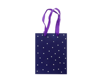 Sac cadeau medium à motif de diamant - 18cmx23cmx10cm